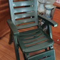 Sedia sdraio da giardino