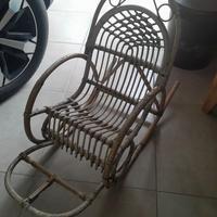 sedia a dondolo da bambino