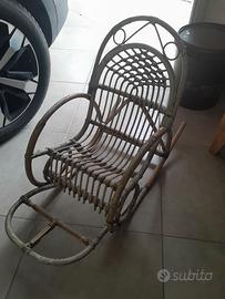 sedia a dondolo da bambino