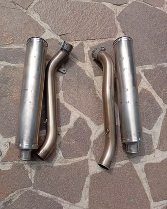 Scarico GPR Titanio doppio Ducati 996 omologato