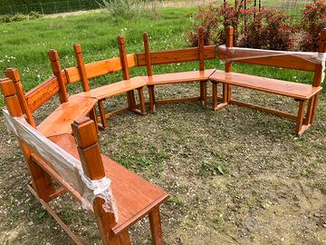 Panche in legno