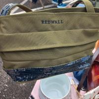 borsa redwall  verde militare