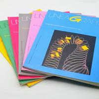 6 riviste LINEA GRAFICA annata completa 1989