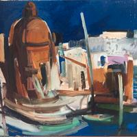 Olio su tela di Lamberto Lamberti