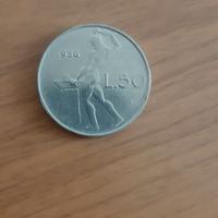 Moneta da 50 Lire del 1956