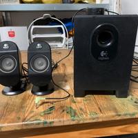 Casse audio con subwoofer