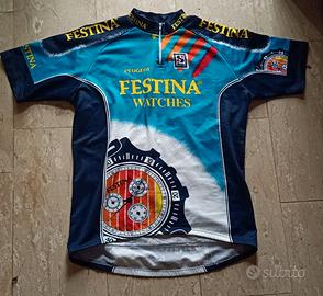 MAGLIA DA CICLISMO FESTINA. ORIGINALE ANNI 90