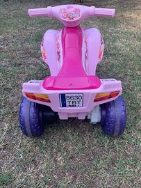 Quad moto elettrica cavalcabile