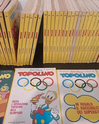 TOPOLINO DISNEY LOTTO 300 NUMERI DAL 1000 AL 3100