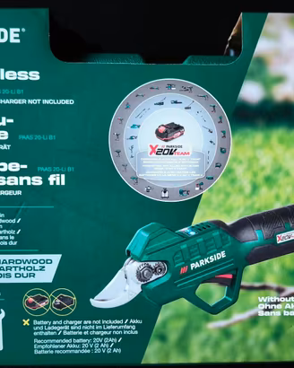 Nuovo!Forbice Tagliarami Parkside batteriaGARANZIA