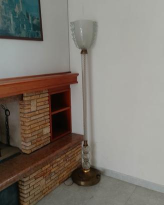 Lampada da terra Murano