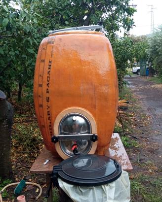 botte vetroresina + torchio