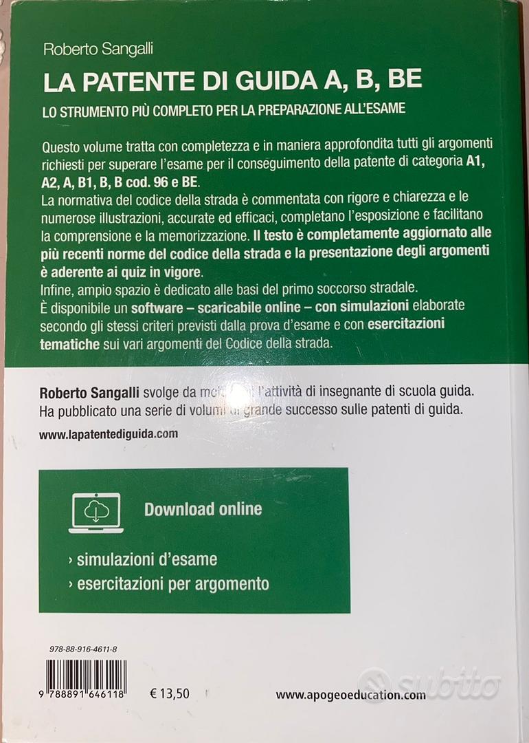 La patente di guida A, B, BE” - Libri e Riviste In vendita a Foggia