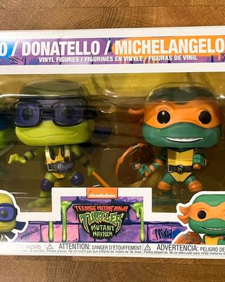 Funko Pop Ninja Turtles Glow 4 Pack