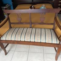 Divano e Poltrona in arte povera