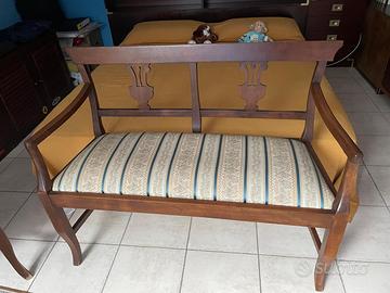 Divano e Poltrona in arte povera