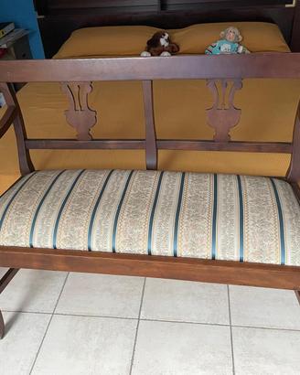 Divano e Poltrona in arte povera