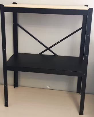 Scaffale componibile H 110cm stile industrial 