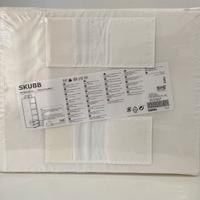 Ikea SKUBB Portatutto a 6 scomparti, bianco