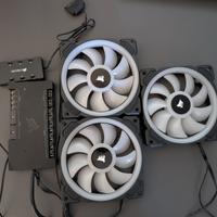 Ventole Corsair RGB 120 mm + Controller RGB
