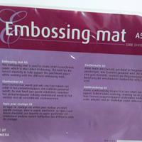 Tappetino per embossing A/5 cod.31415