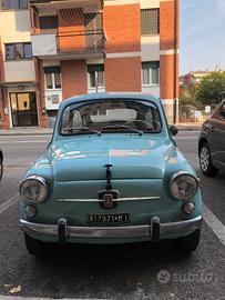 Fiat 600 d fanalona conservata