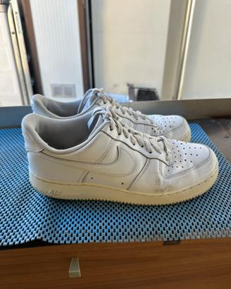 Nike Air Force 1 bianche originali uomo n.44