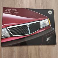 depliant originale lancia dedra integrale turbo 