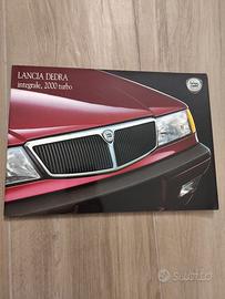 depliant originale lancia dedra integrale turbo 