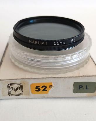 Filtro polarizatore circolare 52mm Marumi