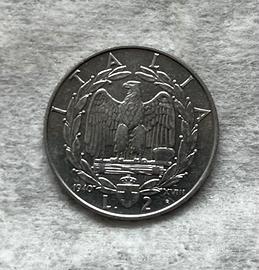 Moneta 2 lire 1940
