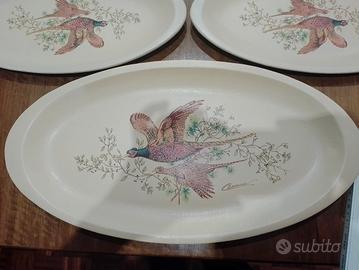 servizio piatti in terra cotta sarda