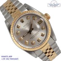 ROLEX Datejust 68273 Medium 31MM Soleil diamonds