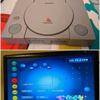 Sony PlayStation 1 SCPH-7502  Con cavo di alimenta