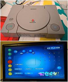 Sony PlayStation 1 SCPH-7502  Con cavo di alimenta