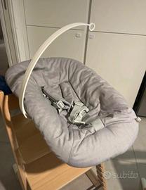 Newborn set Tripp Trapp sdraietta stokke + gancio