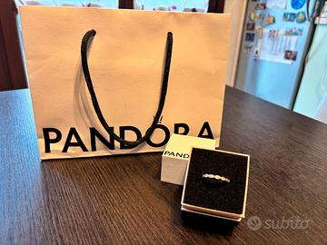 Anello Pandora Argento 925 con Punti Luce+Scatola