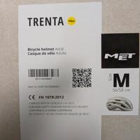 casco MET 30 TOTAL WHITE 