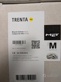 casco MET 30 TOTAL WHITE 