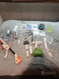 Wii con gadget e giochi 