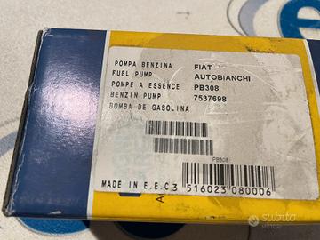 7537698 Pompa Benzina Meccanica Panda/Y10/Uno