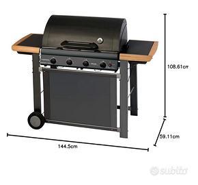 Barbecue 4 fuochi