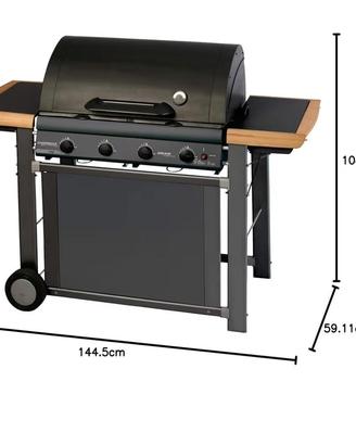 Barbecue 4 fuochi