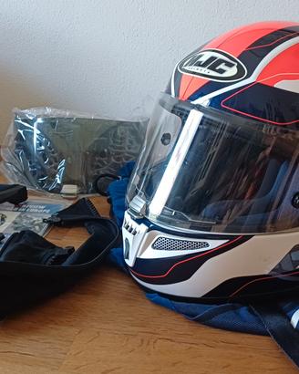 Casco integrale moto HJC tg XS