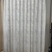 Tenda confezionata effetto onda