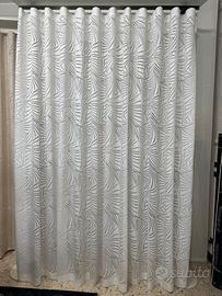 Tenda confezionata effetto onda