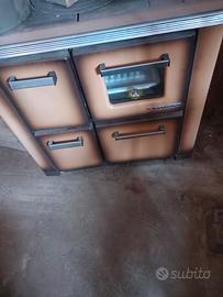 Stufa (putage) a legna usata