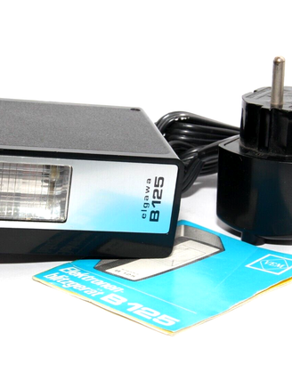 FLASH Elgawa B125 Vintage + ALIMENTATORE x Reflex