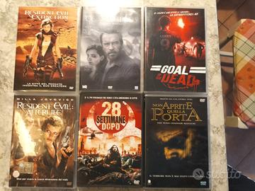 6 DVD horror originali 