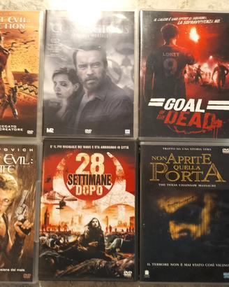 6 DVD horror originali 